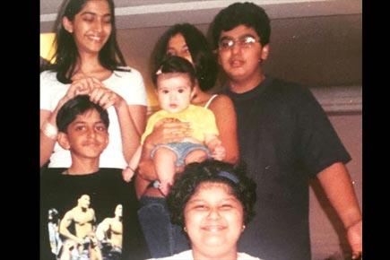 Arjun Kapoor's sister Anshula looks unrecognisable in this childhood photo