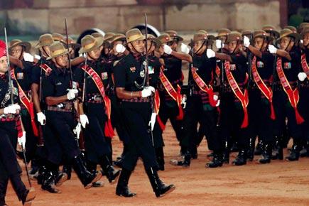 Photos: Ceremonial change-over of Army Guard Battalion at Rashtrapati Bhavan