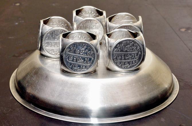 Mughal-era coins have a specific use in the pooja, and are brought out 20 days before the festival