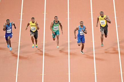 Usain Bolt finishes third in his final solo race, Justin Gatlin takes top spot