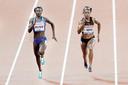Tori Bowie stuns Jamaica's Elaine Thompson to clinch gold in 100m final