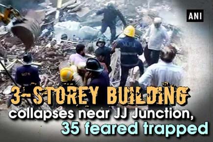 3-storey building collapses near JJ Junction, 35 feared trapped