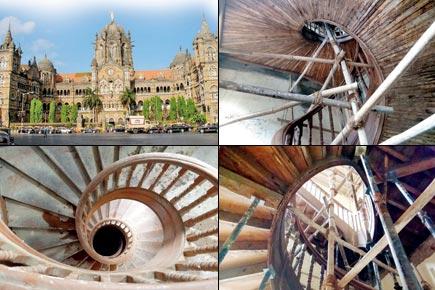 Mumbai: Geometrical staircases at CST HQ crumbling from neglect