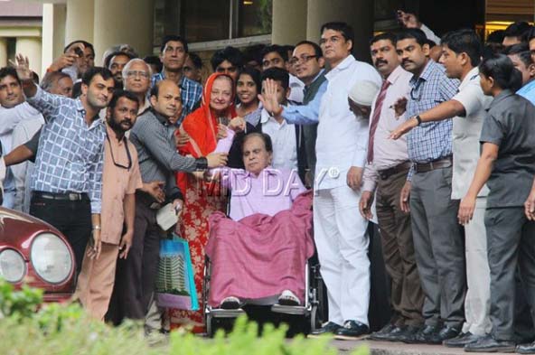 Photos: Dilip Kumar discharged from hospital