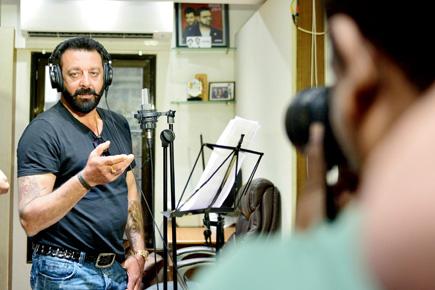 Sanjay Dutt goes behind mic after 11 years, records song for 'Bhoomi'