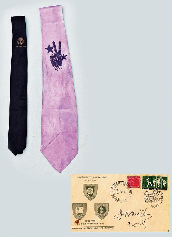 Ties from the 1971 England tour