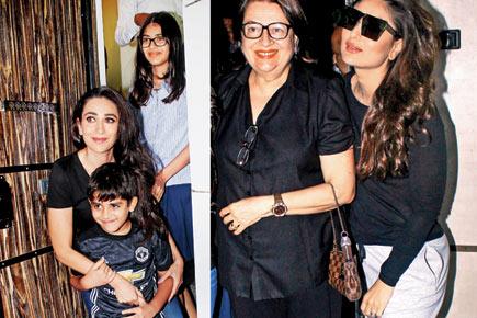 Kareena Kapoor Khan and Karisma Kapoor give serious family goals