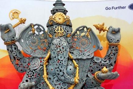 Nishant Sudhakaran sculpts a masterpiece for Ganpati