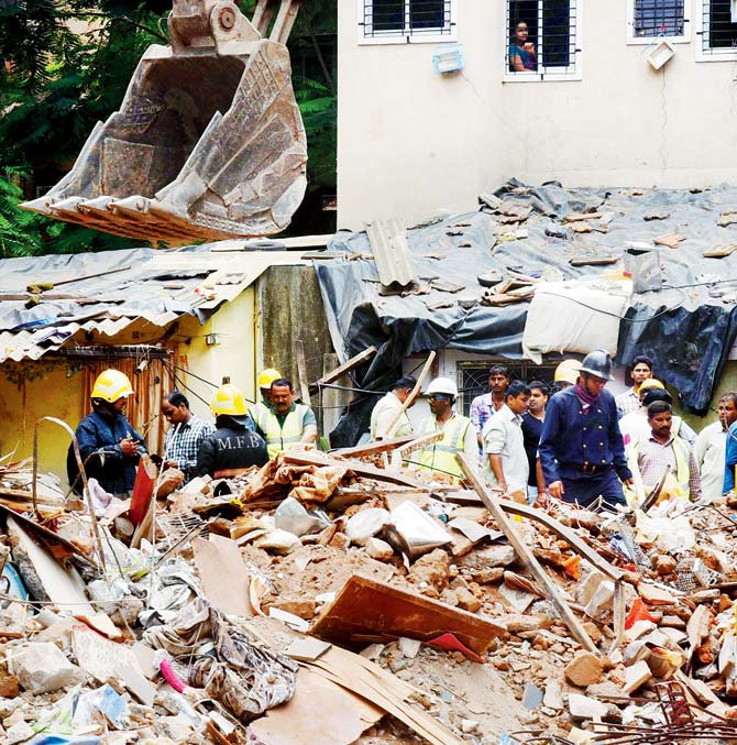 The Ghatkopar building collapsed because adjustments to the structure that shouldn