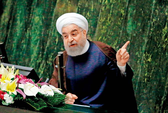 Hassan Rouhani. Pic/AFP