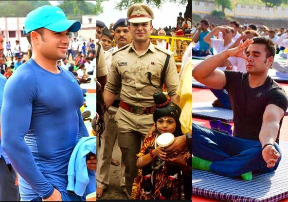 Photos: This hot police officer showing off ripped body is going viral