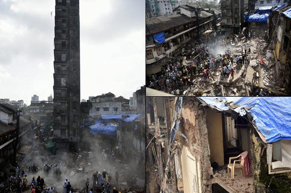 bhendi bazaar building collapse