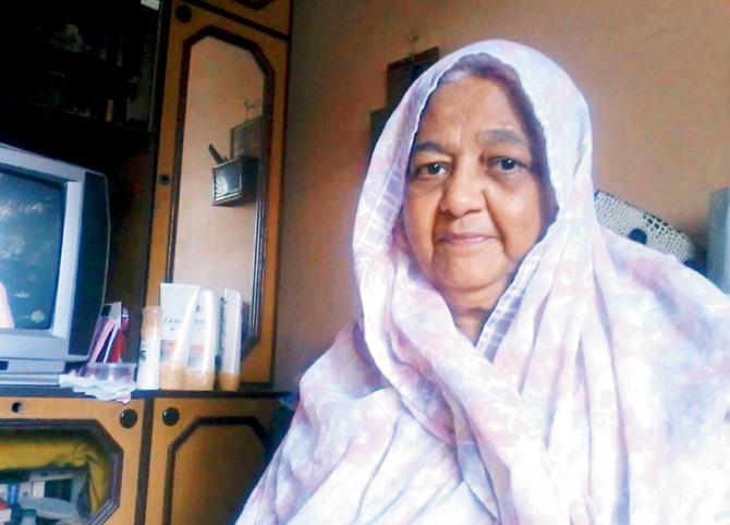 Jehra Mansoor Hakim, 78, lived alone in Byculla, while her daughters live abroad