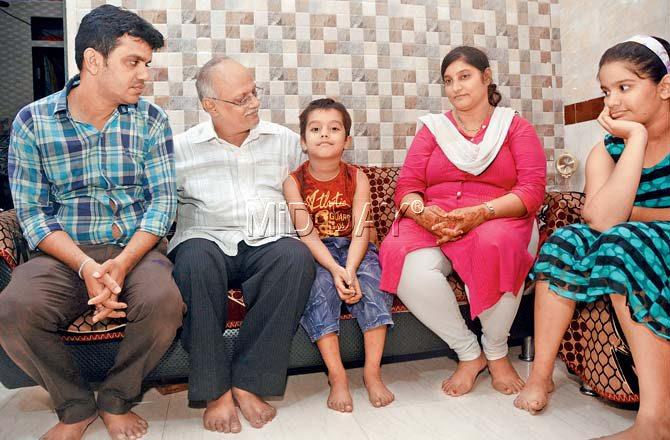 The family has been looking for a bone marrow donor for Krishna for four years