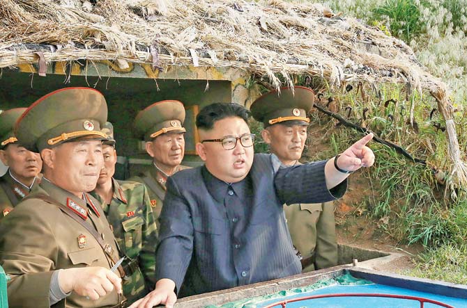 North Korean leader Kim Jong-Un. Fileâu00c2u0080u00c2u0088pic/AFP