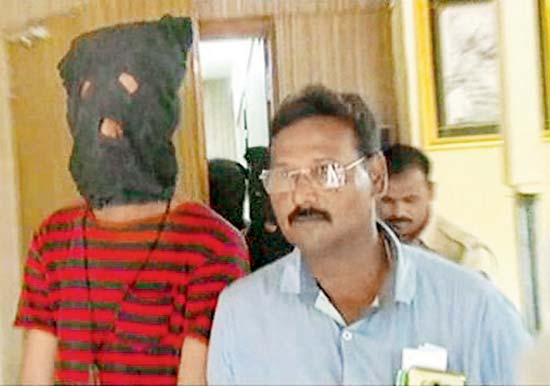 The accused in custody of the Kolshewadi police