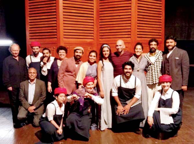 The cast of Il Matrimonio Segreto