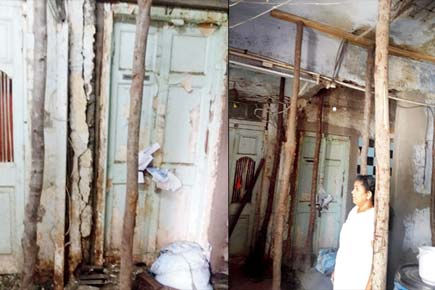 Tenants live in dilapidated building in Dadar