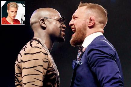 Justin Bieber: Floyd Mayweather won't knock out Conor McGregor in Las Vegas
