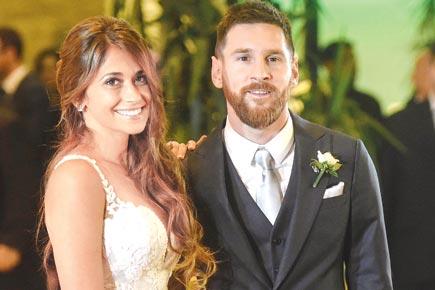 Lionel Messi's wife Antonella Roccuzzo just over a month after their marriage