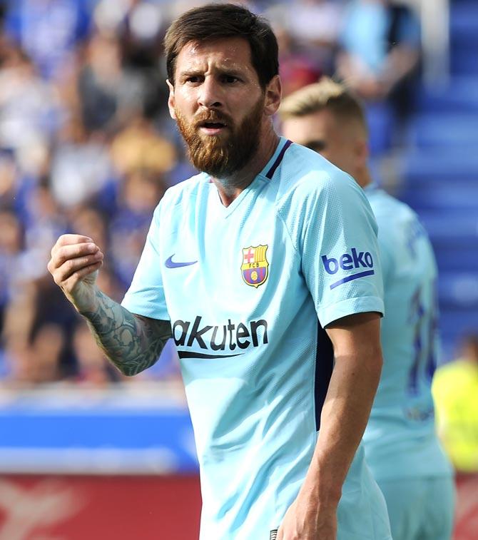 Lionel Messi. Pic/AFP