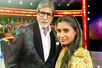 Mithali Raj's fangirl moment with Amitabh Bachchan on 'Kaun Banega Crorepati'
