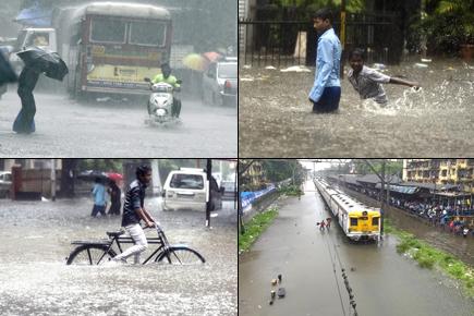 Mumbai Rains photos: Heavy showers drown city