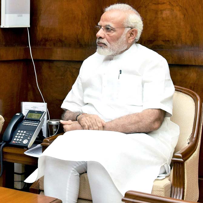 PM Narendra Modi. Pic/AFP