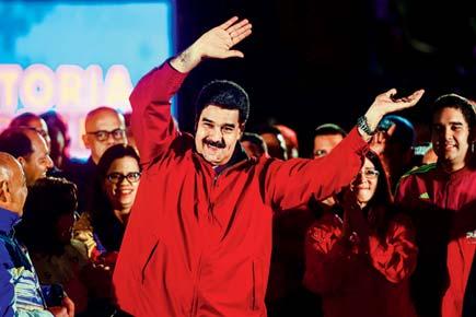 Venezuela President Nicolas Maduro hails polls with dismal turnout