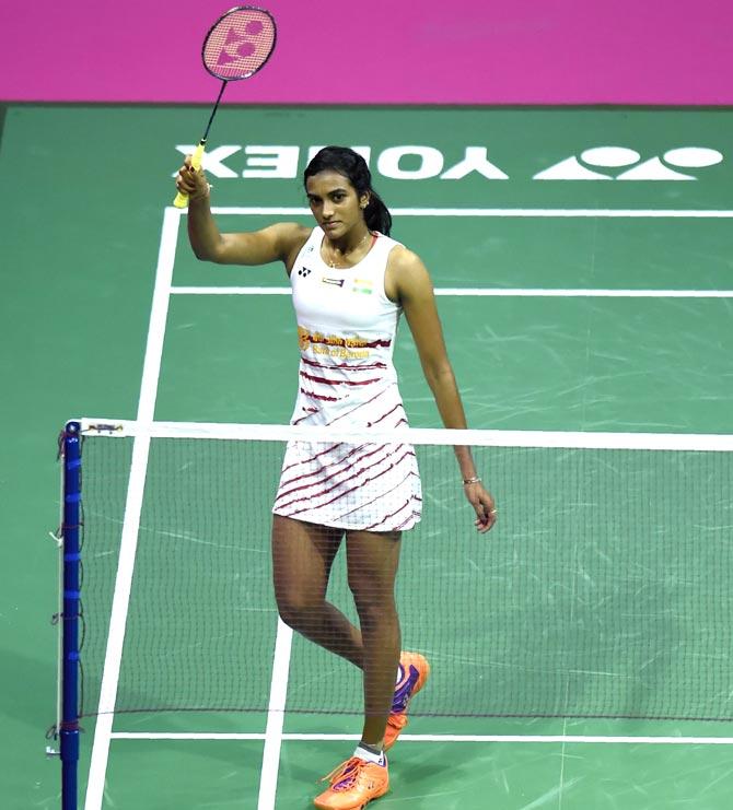 PV Sindhu. Pic/AFP