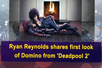Ryan Reynolds shares first look of Domino from 'Deadpool 2'
