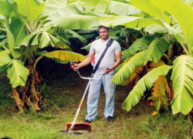 Sagar Subhash Sathe, IT employee and farmer
