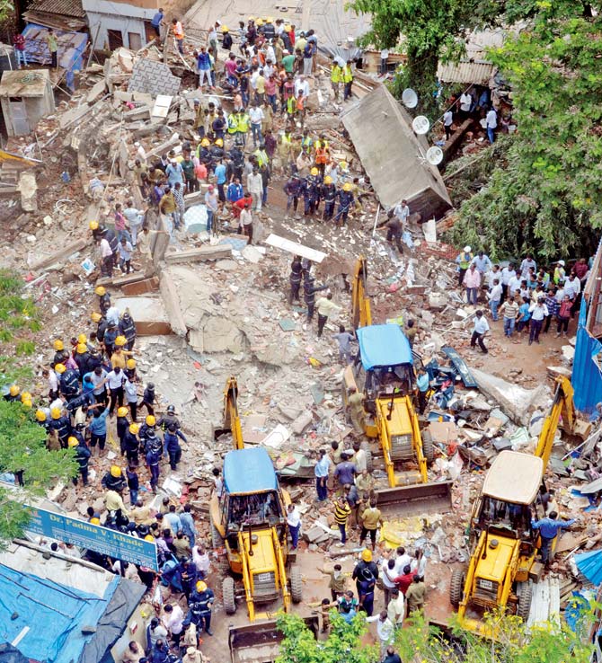 17 people lost their lives in the Siddhi Sai Apartment collapse at Ghatkopar