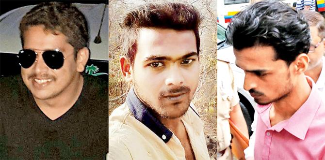The accused - Sajju Malik, Amir Khan, Javed Khan