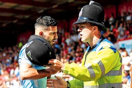 EPL: Man City's Aguero faces police investigation over steward clash