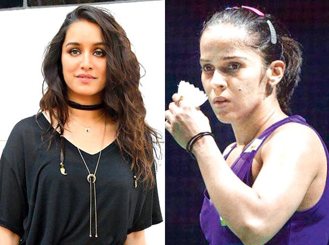 Shraddha Kapoor and Saina Nehwal