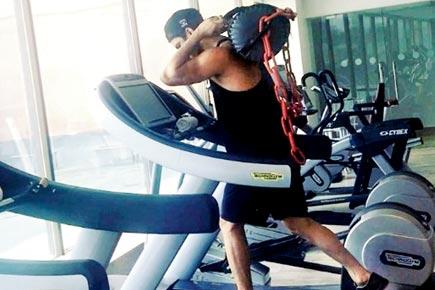 Sushant Singh Rajput works out hard in the gym to play pithoo in 'Kedarnath'