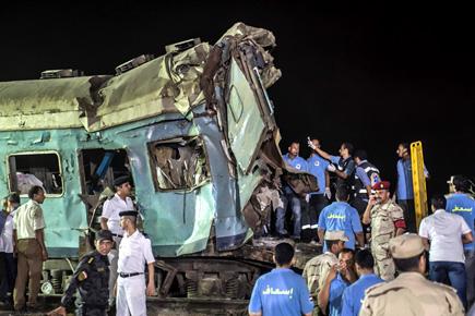 Egypt train collision kills 44, injures nearly 180