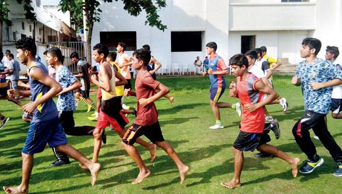 Tribal runners practice ahead of Sunday