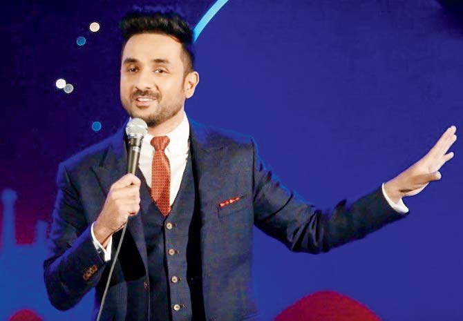 Das in the stand-up special, Abroad Understanding, a crosscut of his act in Delhi and New York