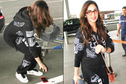 Yami Gautam's airport goof-up