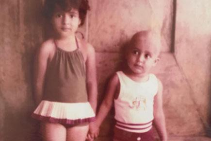 'Bald' Abhishek Bachchan shares photo with sister Shweta Bachchan Nanda