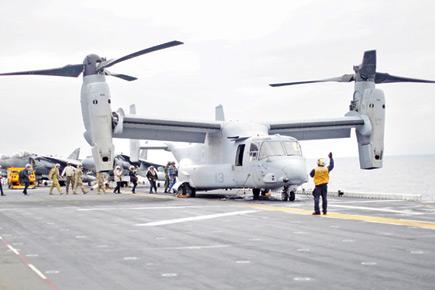US Marine aircraft crashes off east coast of Australia