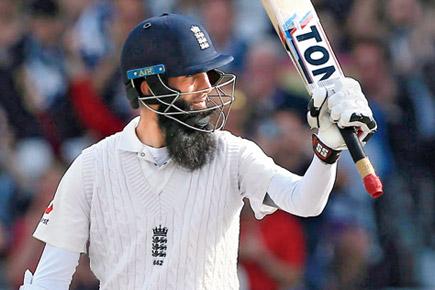 Moeen Ali's 84 puts England in driver's seat against West Indies