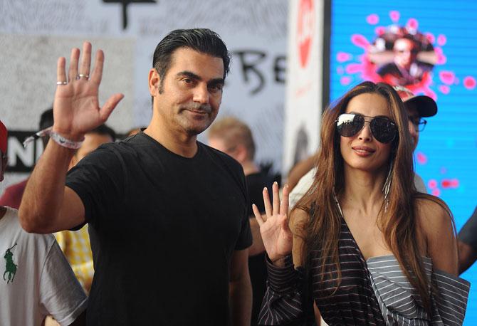 Arbaaz Khan and Malaika Arora