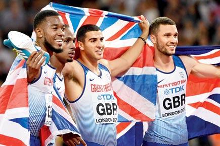 Britain team aiming for CWG medal after winning shock 4x100m relay gold