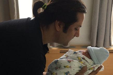 Fardeen Khan shares first photo of his newborn son Azarius