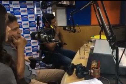 Farhan Akhtar, Diana Penty launch 'Lucknow Central' song 'Meer-E-Kaarwan' at Radio City