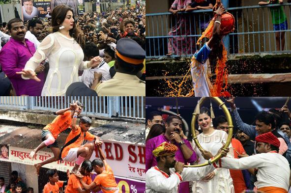 Photos: Govindas celebrate at Janmashtami in Mumbai
