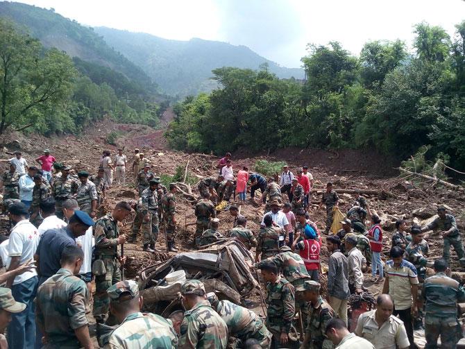 At least 17 dead, over 25 missing in Himachal landslide